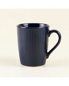 Cedar Bridge Ceramic Mug - Navy (synthetic illustration; no displayed measurements)