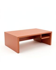 Hazel Arc Desktop Monitor Riser (synthetic illustration; no displayed measurements)
