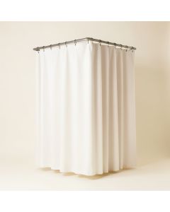 Amann Vinyl Single Shower Curtain Liner (synthetic illustration; no displayed measurements)
