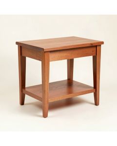 Dune Falls Side Table - Terracotta (synthetic illustration; no displayed measurements)
