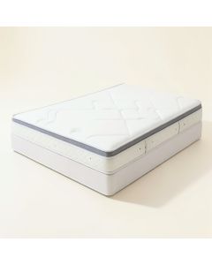 Sealy Copper Chill 12 '' Medium Graphite Infused Gel Memory Foam Mattress (synthetic illustration; no displayed measurements)