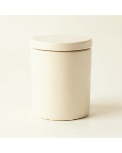 Meadow Crossing Storage Canister With Lid - Cream (synthetic illustration; no displayed measurements)