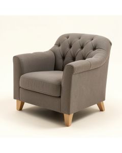 Haywa 30 '' Wide Tufted Polyester Armchair (synthetic illustration; no displayed measurements)