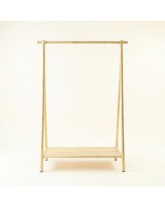 Glen Bluff Empty Garment Rack - Ivory (synthetic illustration; no displayed measurements)