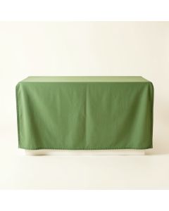 Briar Dell Flat Bed Sheet - Green (synthetic illustration; no displayed measurements)