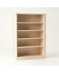 Field Bend Freestanding Bookcase - Beige (synthetic illustration; no displayed measurements)