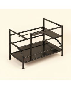 Rannie Steel Round Firewood Log Rack (synthetic illustration; no displayed measurements)