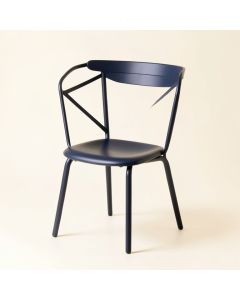 Juniper Arc Dining Chair (synthetic illustration; no displayed measurements)