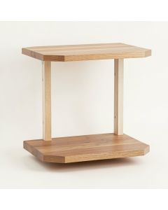 Maebry Hexagon Wood 3 Piece Wall Shelf Set (synthetic illustration; no displayed measurements)