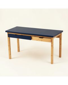 Ash Bridge Empty Workshop Workbench - Navy (synthetic illustration; no displayed measurements)