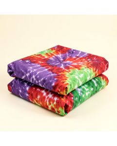 Hearts In Tie Dye Duvet Cover Set (synthetic illustration; no displayed measurements)