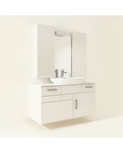 Ashwini 16 '' Wall-Mounted Single Bathroom Vanity Set (synthetic illustration; no displayed measurements)