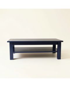 Dawn Crest Coffee Table - Navy (synthetic illustration; no displayed measurements)