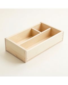 Heath Bridge Empty Pantry Drawer Organizer Insert - Ivory (synthetic illustration; no displayed measurements)