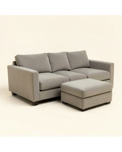 Valo 112 '' Wide Sofa & Chaise (synthetic illustration; no displayed measurements)