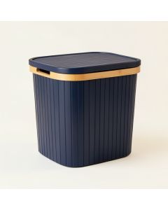 Lake Branch Laundry Hamper - Navy (synthetic illustration; no displayed measurements)