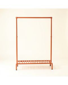 Stone Bridge Empty Garment Rack - Terracotta (synthetic illustration; no displayed measurements)