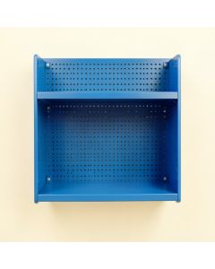 Bay Bridge Empty Wall-Mounted Tool Organizer Panel - Blue (synthetic illustration; no displayed measurements)