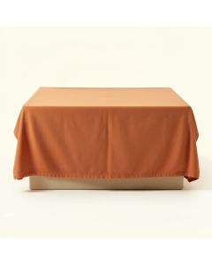 Harbor Dale Flat Bed Sheet - Terracotta (synthetic illustration; no displayed measurements)