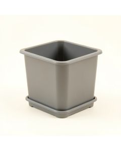 Clay Canyon Empty Planter - Gray (synthetic illustration; no displayed measurements)