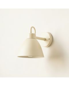Alder Canyon Wall Sconce Mounted On A Plain Wall - Ivory (synthetic illustration; no displayed measurements)