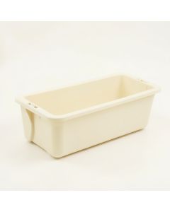 Ash Canyon Empty Railing Planter With Integral Brackets - Ivory (synthetic illustration; no displayed measurements)