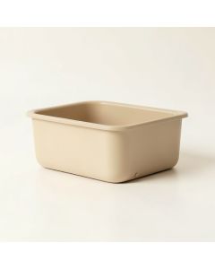 Field Canyon Empty Railing Planter With Integral Brackets - Beige (synthetic illustration; no displayed measurements)