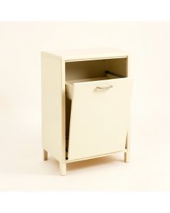 Heath Branch Freestanding Pull-Out Hamper Cabinet - Ivory (synthetic illustration; no displayed measurements)