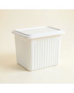 Bay Dale Closed Outdoor Storage Box - White (synthetic illustration; no displayed measurements)