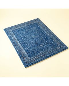 Lagos Hand Braided Blue/Multi Indoor / Outdoor Area Rug (synthetic illustration; no displayed measurements)