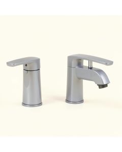 Elite Tall Single Lever Bathroom Faucet With L Shaped Handle And Horizontal Dip Tip Spout (synthetic illustration; no displayed measurements)