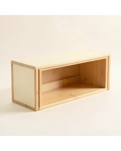 Cedar Bridge Shoe Storage Bench - Cream (synthetic illustration; no displayed measurements)