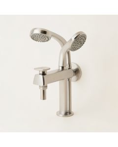 Rain Pressure Balanced Shower Faucet With Rough-In Valve (synthetic illustration; no displayed measurements)