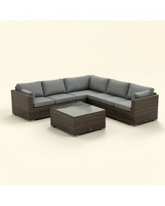 7 Piece Outdoor Patio Furniture Set (synthetic illustration; no displayed measurements)
