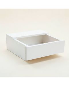 Maple Crest Under-Desk Drawer Unit - White (synthetic illustration; no displayed measurements)