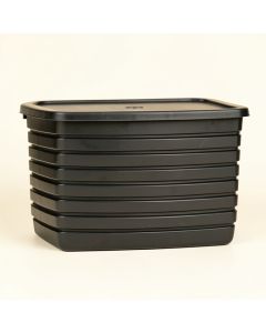 Harbor Branch Closed Outdoor Storage Box - Black (synthetic illustration; no displayed measurements)