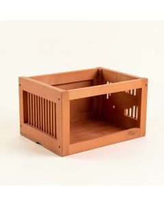 Stone Bridge Empty Furniture-Style Pet Crate - Terracotta (synthetic illustration; no displayed measurements)