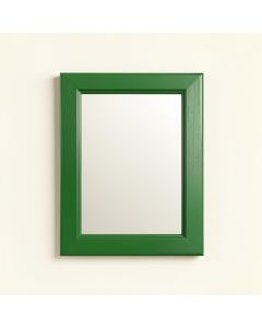 Olive Brook Framed Wall Mirror - Green (synthetic illustration; no displayed measurements)