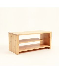 Carrasco Solid Wood Tv Stand For Tvs Up To 65 '' (synthetic illustration; no displayed measurements)