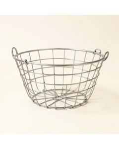 Vintage Style Wire Egg Basket (synthetic illustration; no displayed measurements)