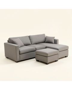 Sunnydale 105 '' Wide Reversible Sofa & Chaise With Ottoman (synthetic illustration; no displayed measurements)