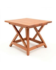 Wren Crest Patio Table - Terracotta (synthetic illustration; no displayed measurements)