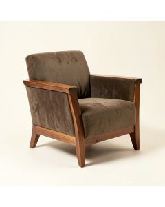 St James 63 '' Wide Polyester Chair And A Half (synthetic illustration; no displayed measurements)