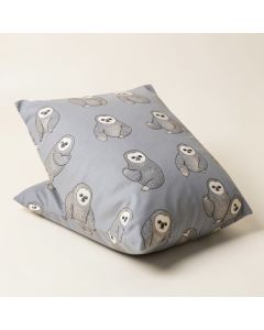 Aqua And Grey Sloth Collection Sloth Body Pillow Case (synthetic illustration; no displayed measurements)