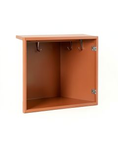Maple Bluff Empty Mug-Storage Cabinet Insert - Terracotta (synthetic illustration; no displayed measurements)