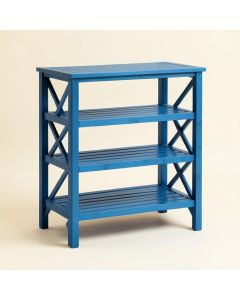 Oak Bridge Empty Seed-Starting Shelving Unit Without Lights - Blue (synthetic illustration; no displayed measurements)