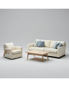 Silke Outdoor Loveseat Set (synthetic illustration; no displayed measurements)
