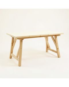 Fern Dale Empty Workshop Workbench - Cream (synthetic illustration; no displayed measurements)