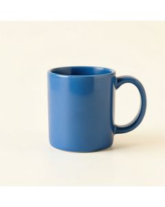 Field Bluff Ceramic Mug - Blue (synthetic illustration; no displayed measurements)