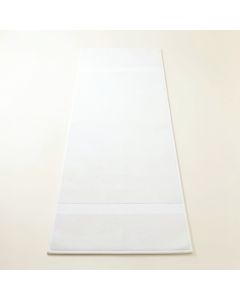 Olive Crest Narrow Runner Rug - White (synthetic illustration; no displayed measurements)